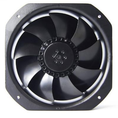 225x225x80mm steel axial fan