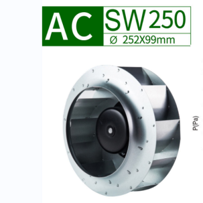 250x99mm Centrifugal fan